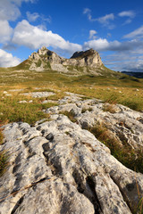 Rocky landscape of the National Park Durmotor