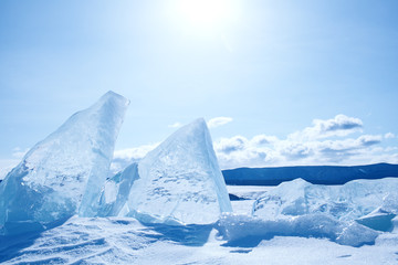 landscape on  lake Baikal
