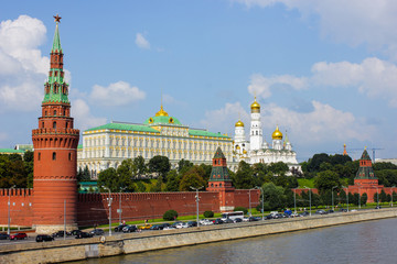 Fototapeta premium Moscow kremlin embankment