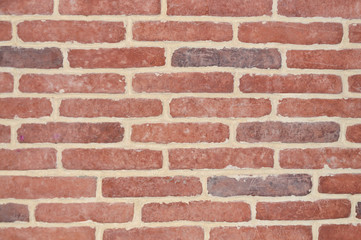 Dark Old Brick Wall Texture