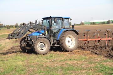 Fototapeta premium Traktor
