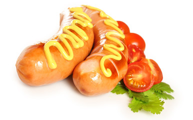 Perritos con mostaza