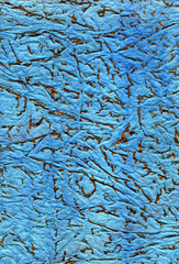 Blue and gold abstract background