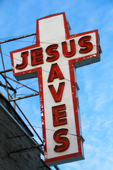 Jesus Saves © Atomazul