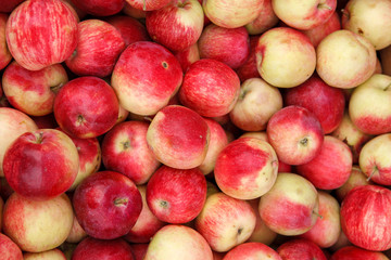 Fototapeta na wymiar Natural apples
