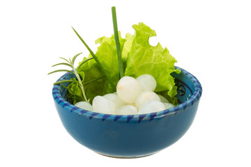 Small marinated onion