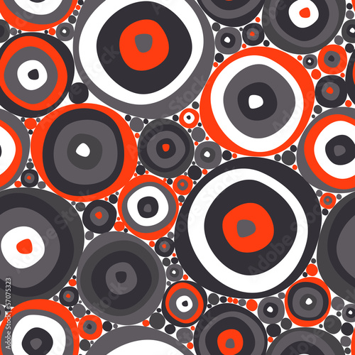 "Abstract vector pattern with circles" Stock image and royalty-free