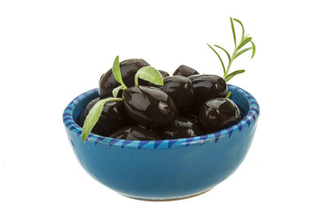 Black gigant olives