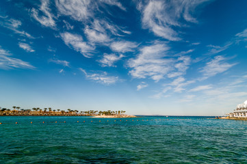 Fototapeta premium Egypt resort beach
