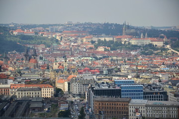 Obraz premium Prague skyline