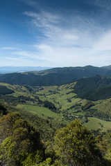 Hügelland auf der Südinsel von Neuseeland