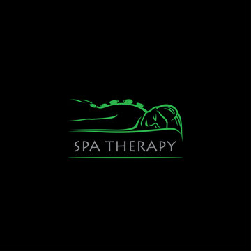 Massage and Spa label