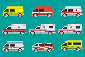 Ambulance cars © denisdubrovin