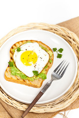 Avocado Toast with Egg