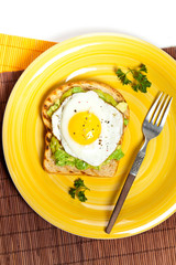 Avocado Toast with Egg