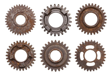 Six Rusty Gears