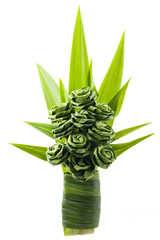 Fototapeta premium Rose of Pandan leaf