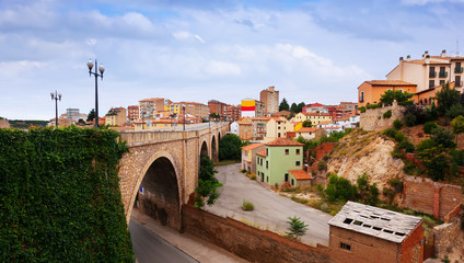 Fototapeta na wymiar Drogi i powiat zamieszkania w Teruel