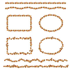 飾り枠・どんぐり