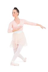 Peaceful attractive ballerina posing © lightwavemedia