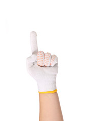 Thin work glove
