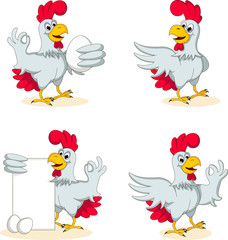hens cartoon collection