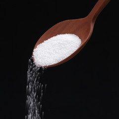 Sugar or Salt on spoon