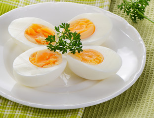 Boiled eggs