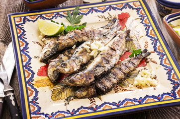 portuguese grilled sardines