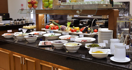 Smorgasbord - food choice in a restaurant