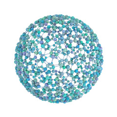 Molecule - isolated - 3D Rendering