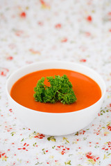 Pumpkin soup.