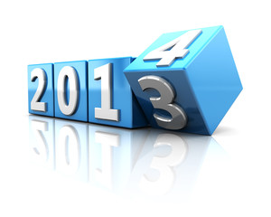 2014 new year sign