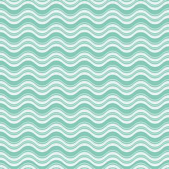 Geometric wave seamless pattern background