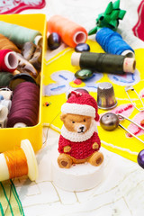 art of weaving and embroidering