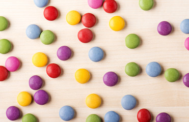 Concept with candies