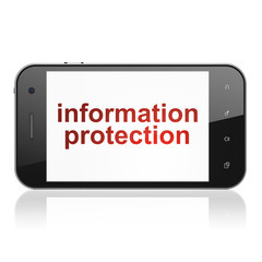 Safety concept: Information Protection on smartphone
