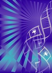 Fototapeta premium Movie background