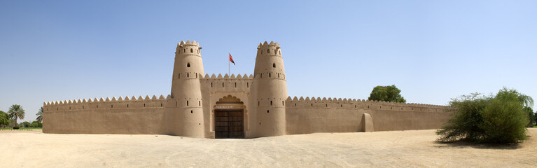 Obraz premium Arabski Fort w Al Ain Dubai