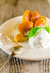 Tarte tatin french dessert