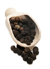 Black peppercorns