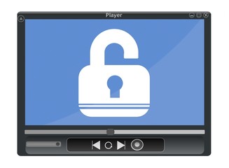 Cadenas dans un lecteur vidéo