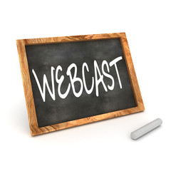 Obraz premium Blackboard Webcast