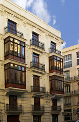 Fototapeta na wymiar Famous historic building in Valencia, Spain