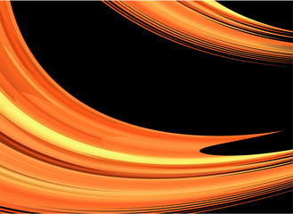 Flames. Vector background.