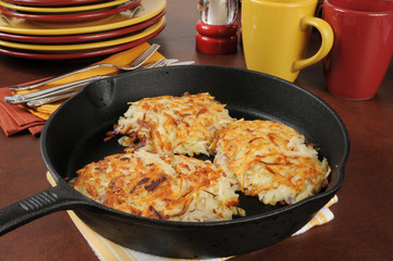 Potato latkes
