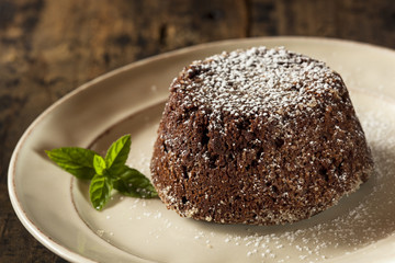 Homemade Chocolate Lava Cake Dessert