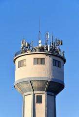 Antennas on Water Tower