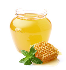 Honey with mint