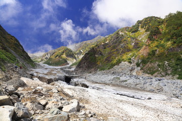 Fototapeta na wymiar Hakuba duża dolina śnieżny